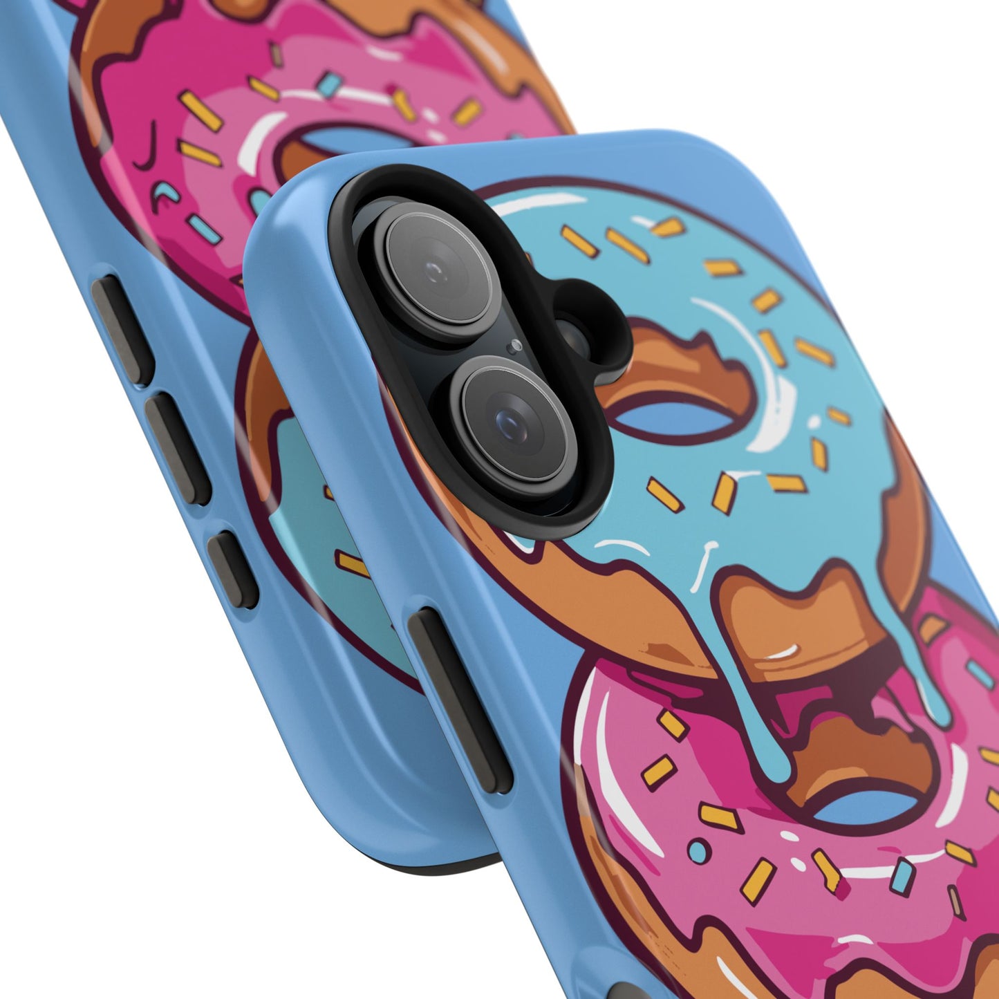 Whimsical Donut Tough Phone Case - Fun & Colorful Protection