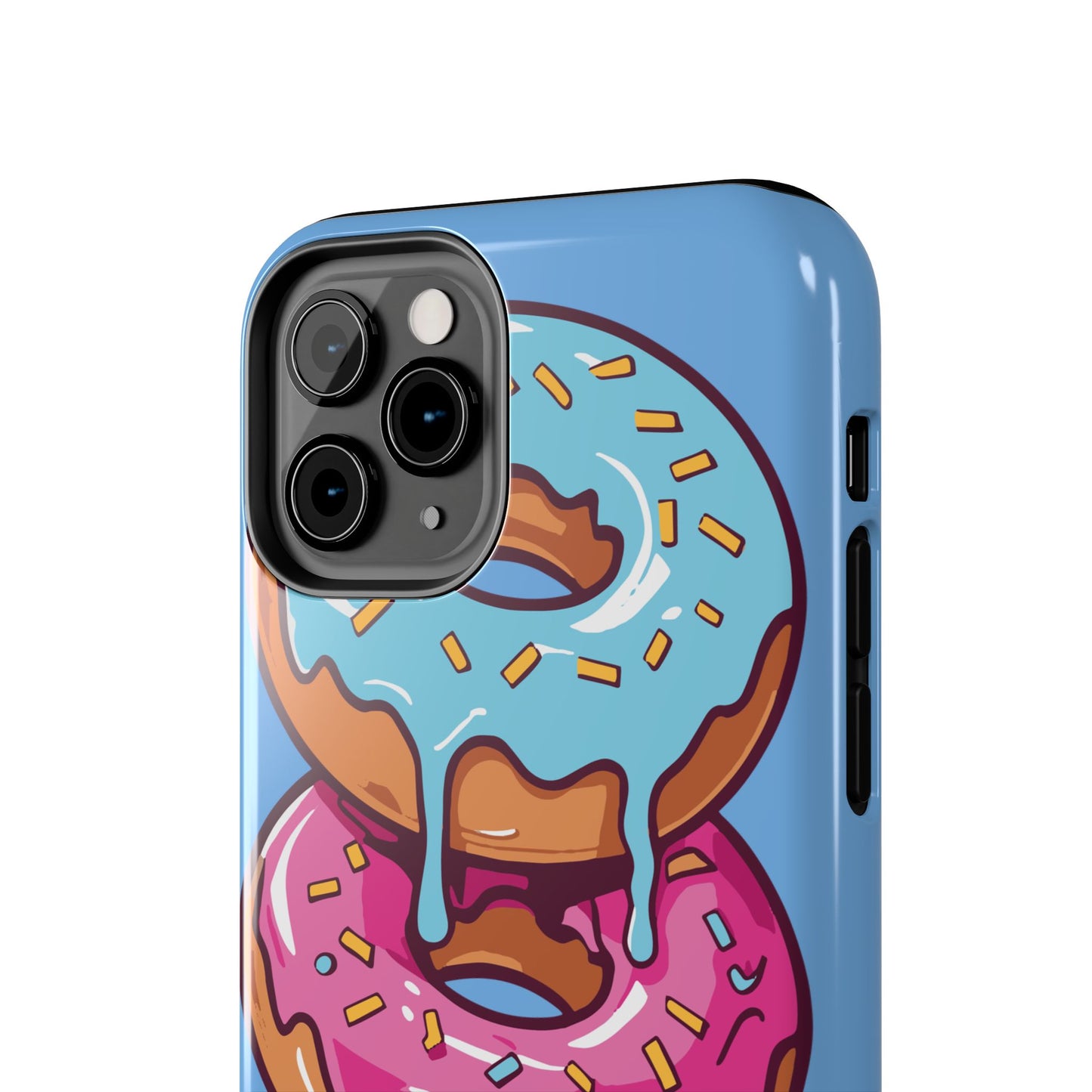 Whimsical Donut Tough Phone Case - Fun & Colorful Protection