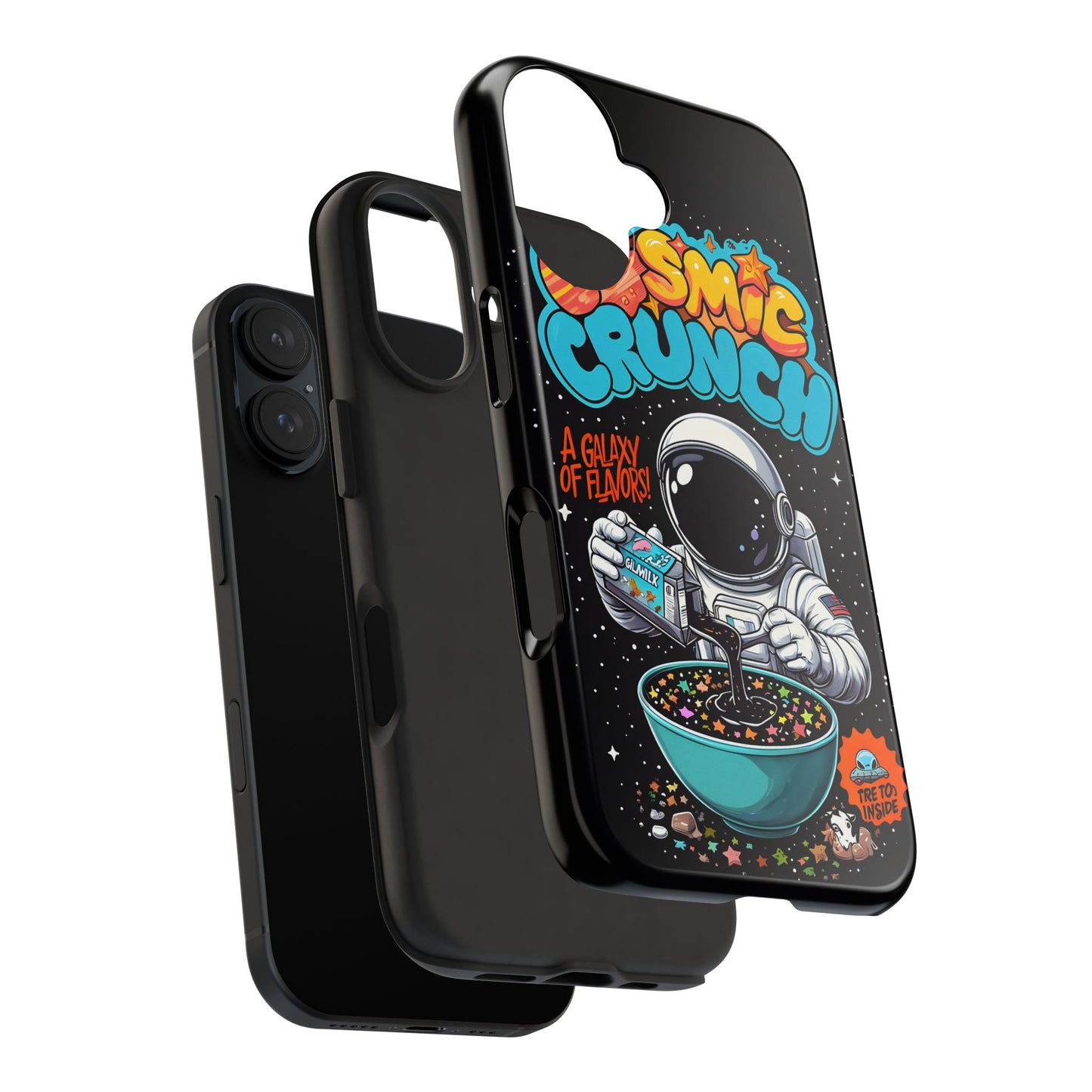 Cosmic Crunch Tough Phone Case - Galactic Vibes for Space Lovers