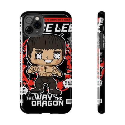 Bruce Lee Tough Phone Case - Way of the Dragon Design