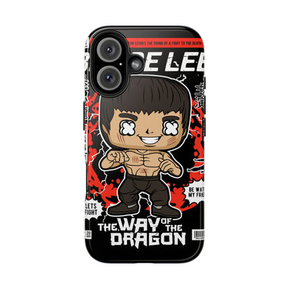 Bruce Lee Tough Phone Case - Way of the Dragon Design