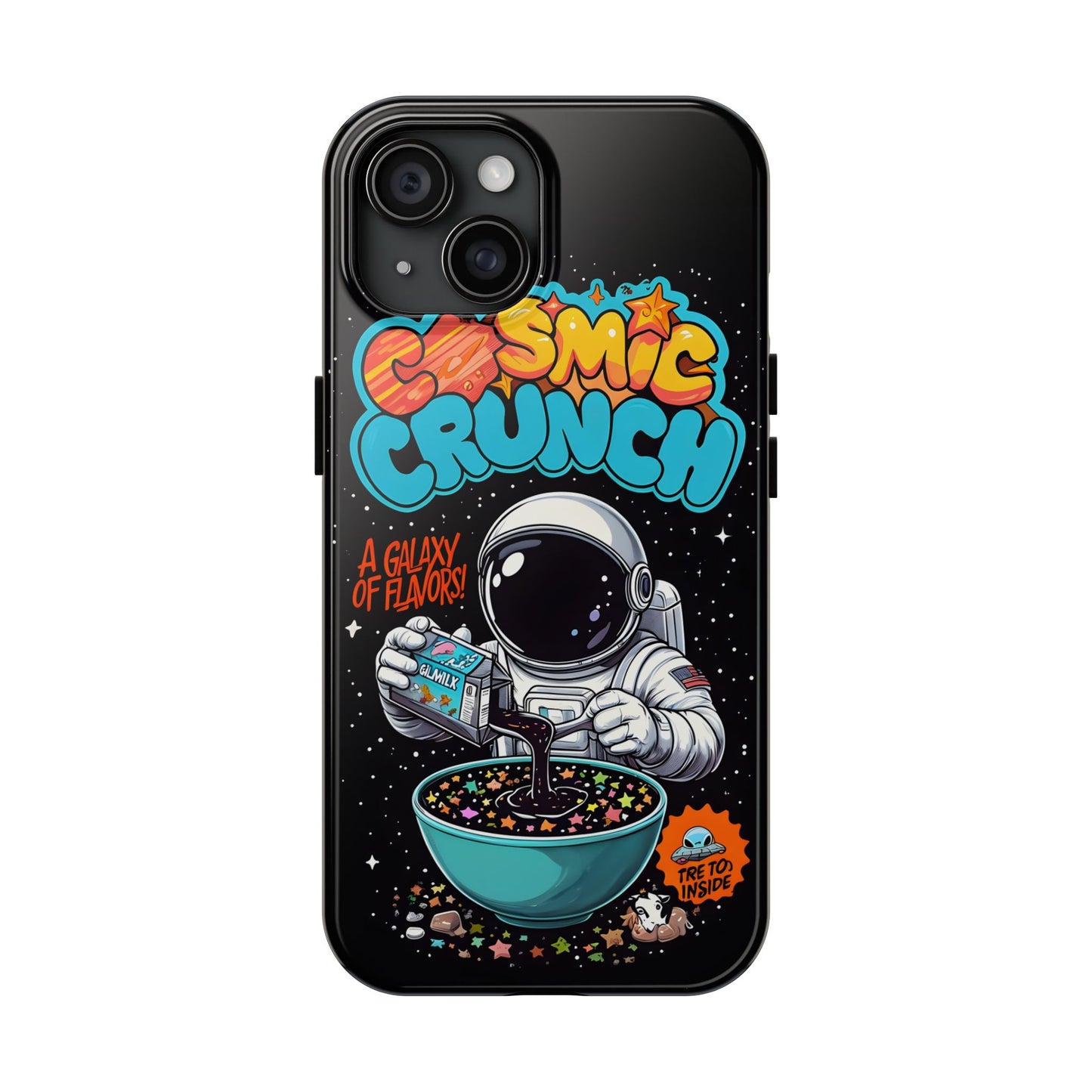 Cosmic Crunch Tough Phone Case - Galactic Vibes for Space Lovers