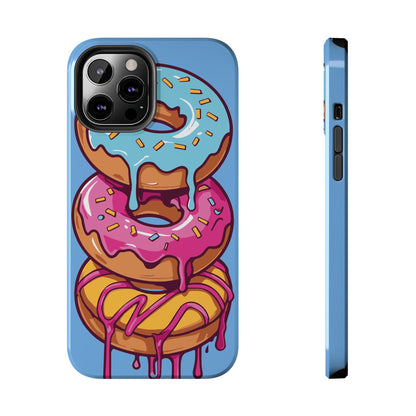 Whimsical Donut Tough Phone Case - Fun & Colorful Protection