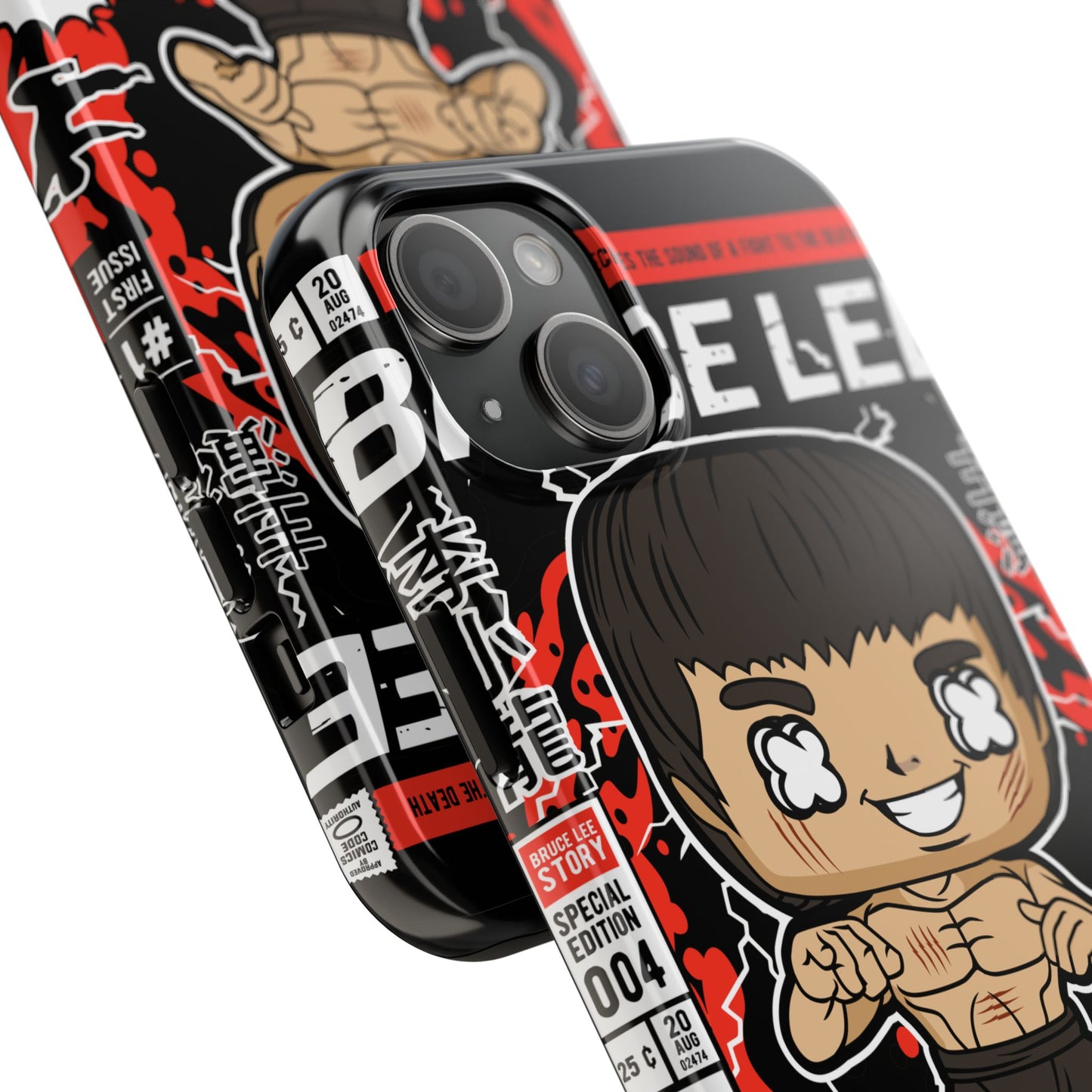 Bruce Lee Tough Phone Case - Way of the Dragon Design