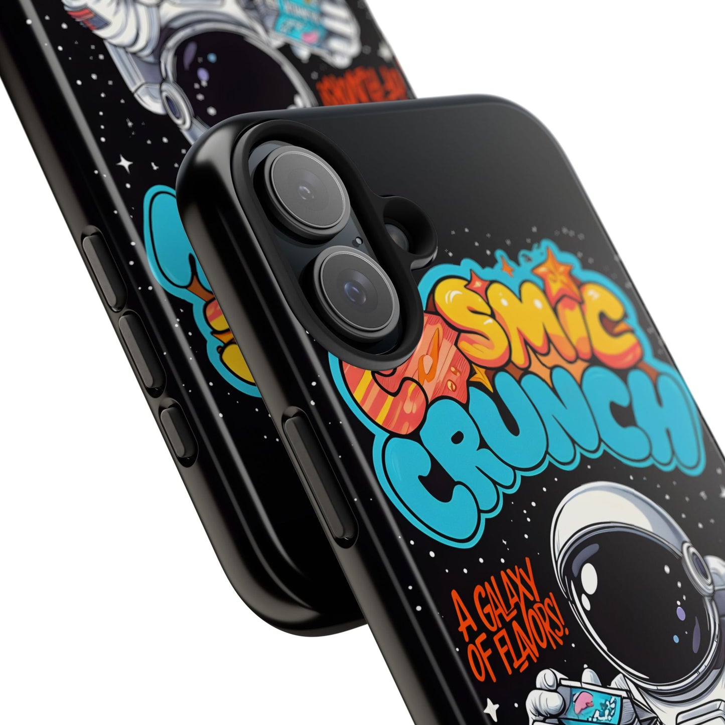 Cosmic Crunch Tough Phone Case - Galactic Vibes for Space Lovers