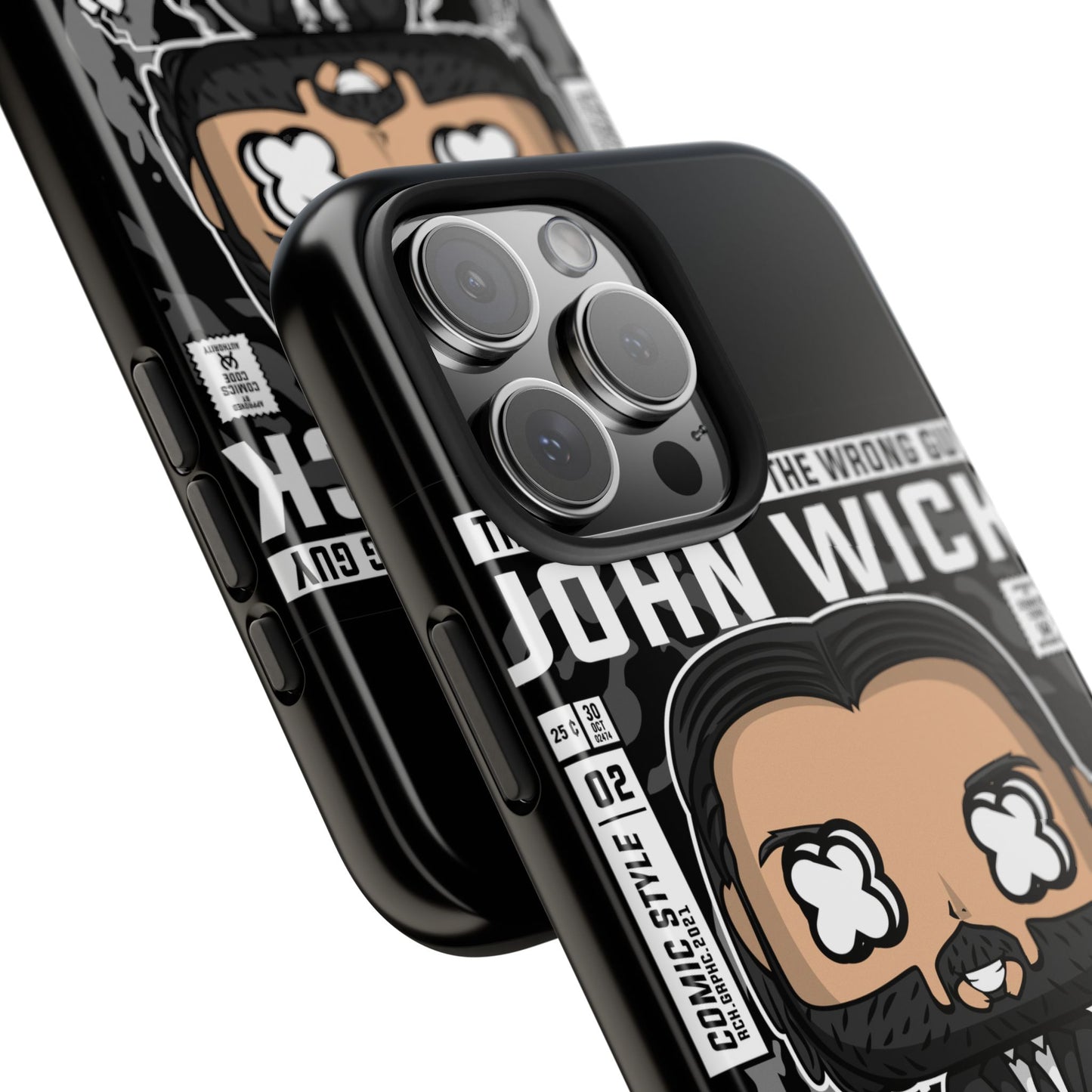 John Wick Tough Phone Case - Don't Set Him Off - Perfect for Action Movie Fans