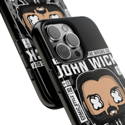 John Wick Tough Phone Case - Don't Set Him Off - Perfect for Action Movie Fans