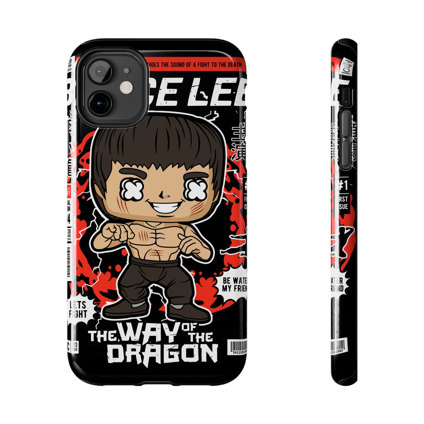 Bruce Lee Tough Phone Case - Way of the Dragon Design