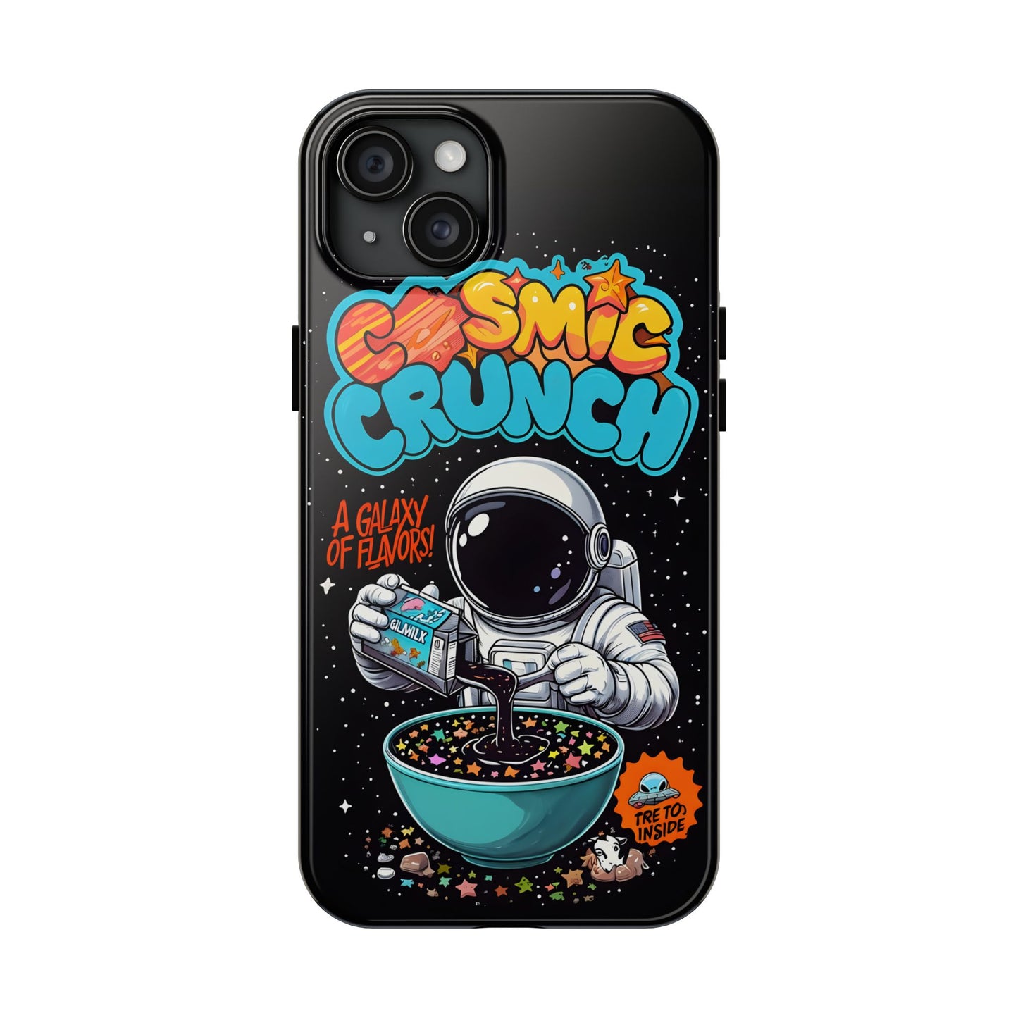 Cosmic Crunch Tough Phone Case - Galactic Vibes for Space Lovers