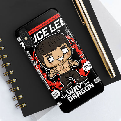 Bruce Lee Tough Phone Case - Way of the Dragon Design