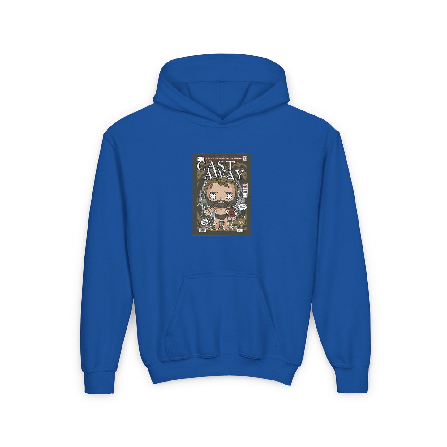 Cast Away Youth Hoodie - Adventure Inspired Sweatshirt for Kids