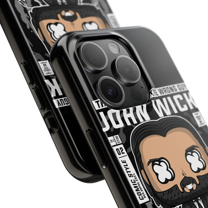 John Wick Tough Phone Case - Don't Set Him Off - Perfect for Action Movie Fans