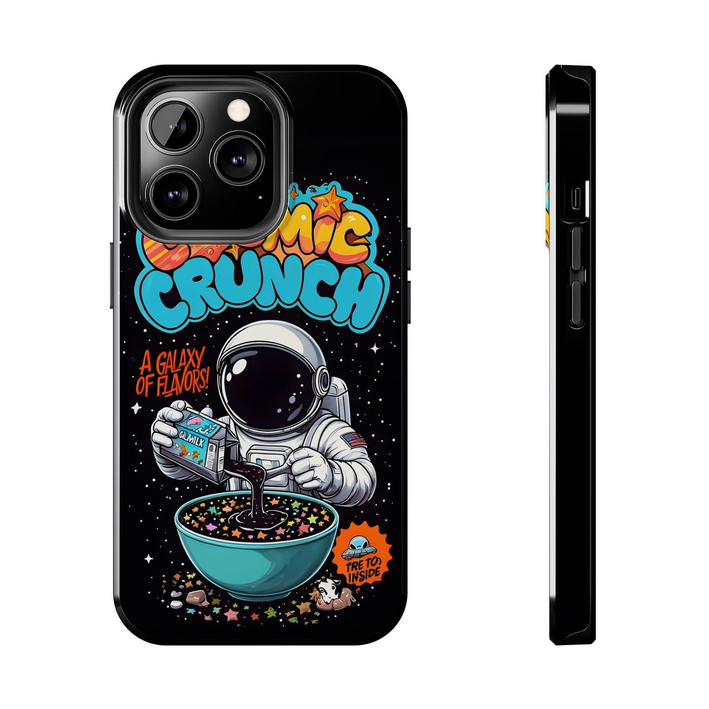Cosmic Crunch Tough Phone Case - Galactic Vibes for Space Lovers