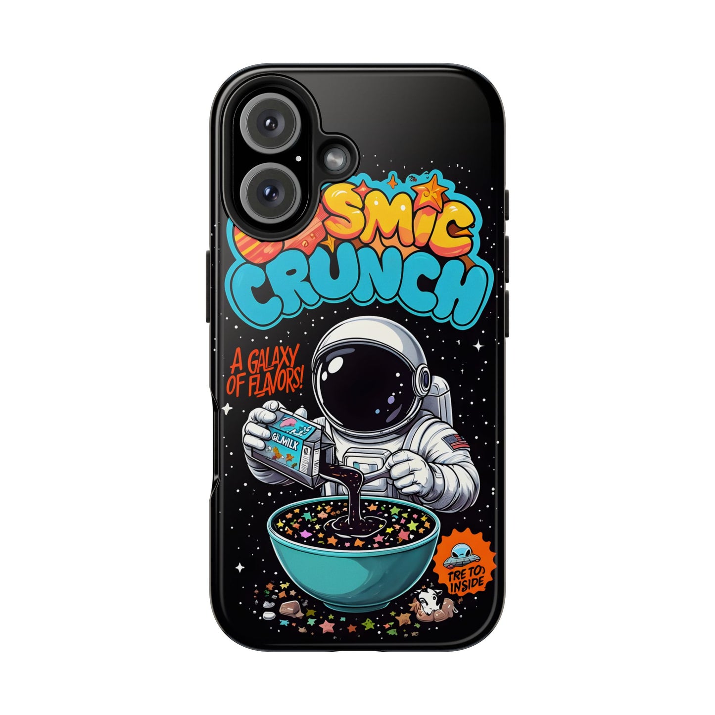 Cosmic Crunch Tough Phone Case - Galactic Vibes for Space Lovers