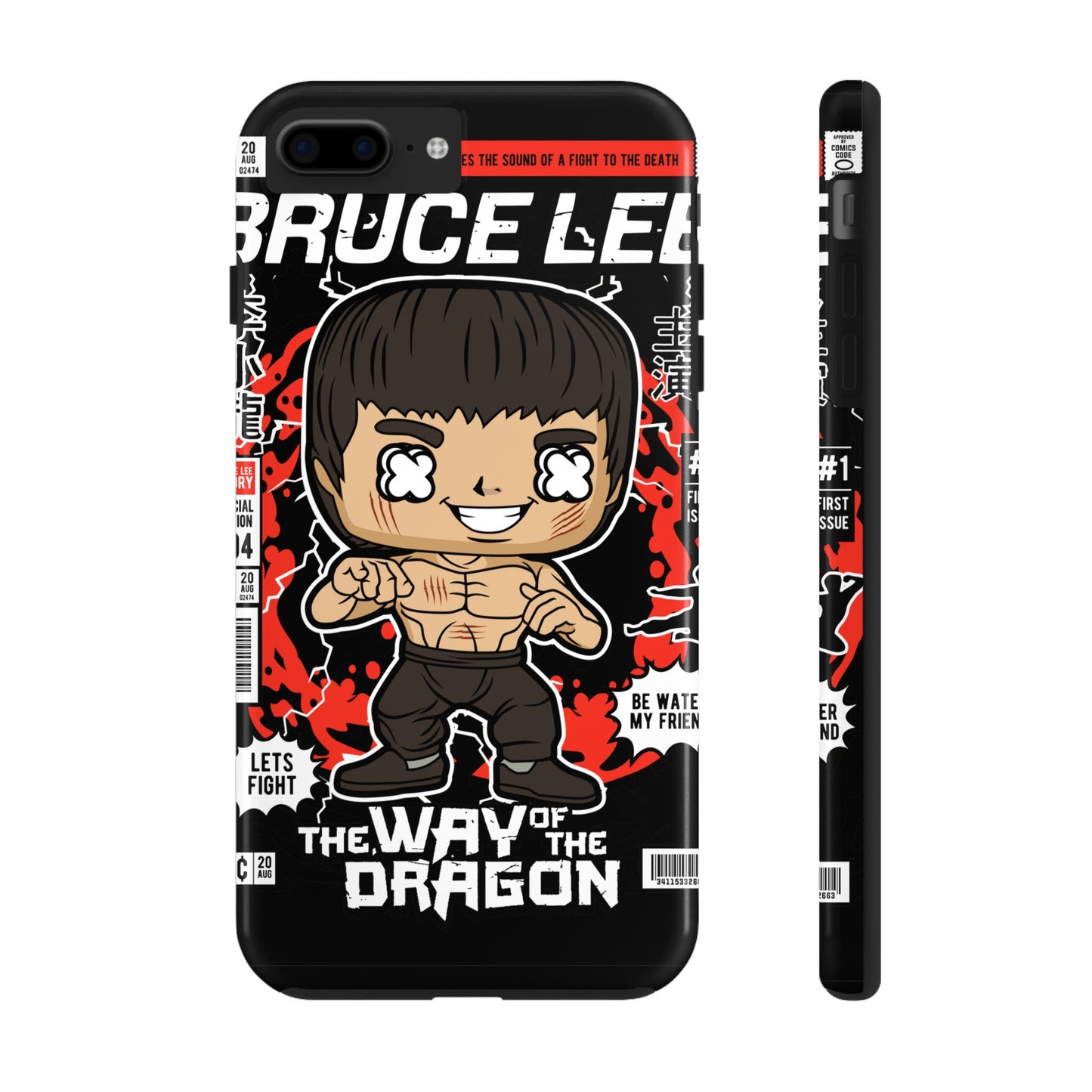 Bruce Lee Tough Phone Case - Way of the Dragon Design