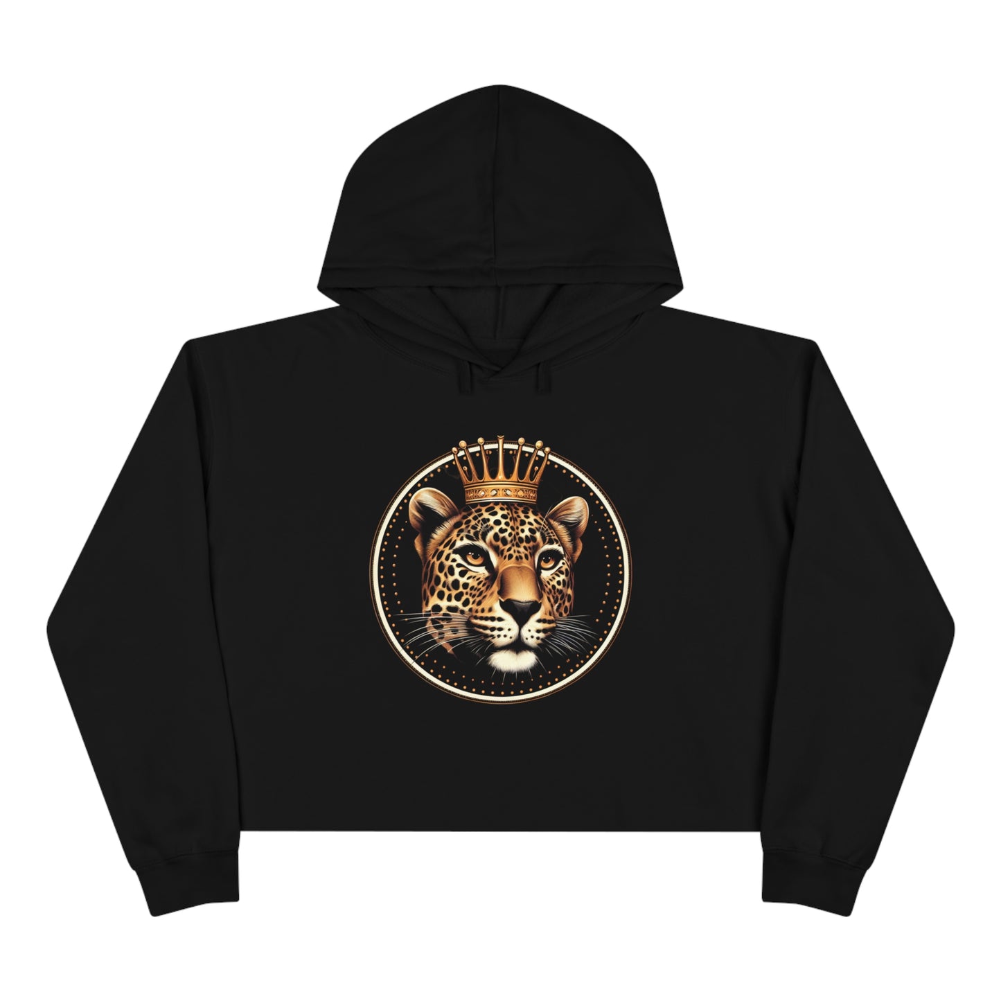 king lion Crop Hoodie 2024