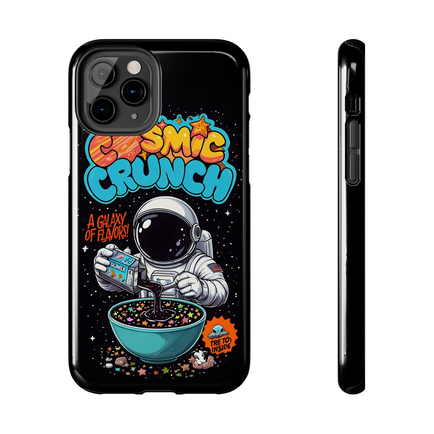 Cosmic Crunch Tough Phone Case - Galactic Vibes for Space Lovers