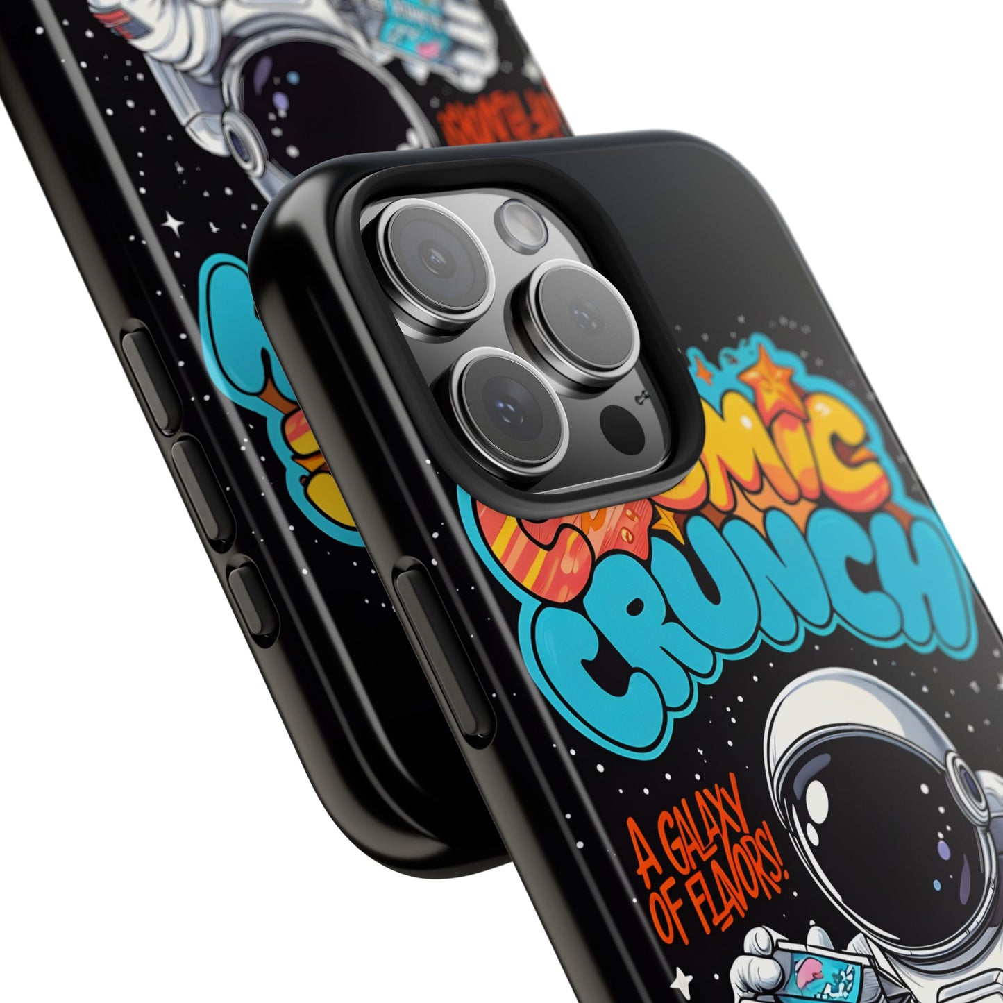 Cosmic Crunch Tough Phone Case - Galactic Vibes for Space Lovers