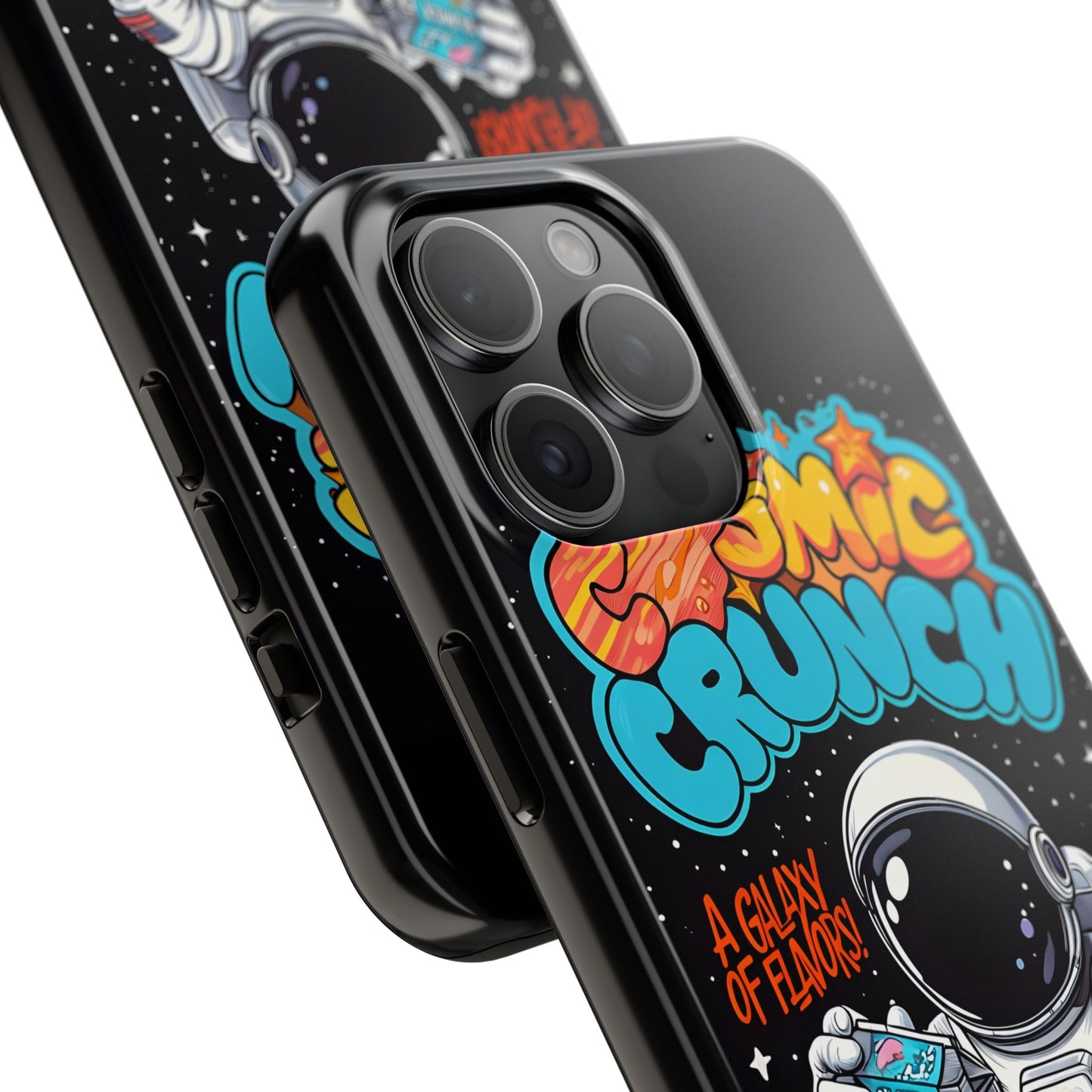 Cosmic Crunch Tough Phone Case - Galactic Vibes for Space Lovers