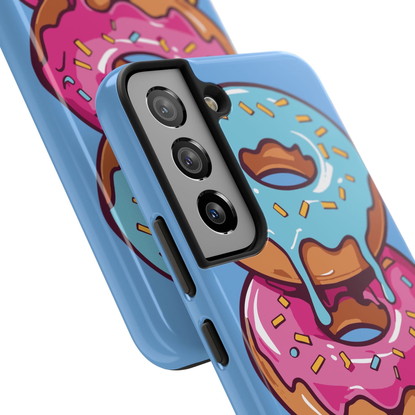 Whimsical Donut Tough Phone Case - Fun & Colorful Protection