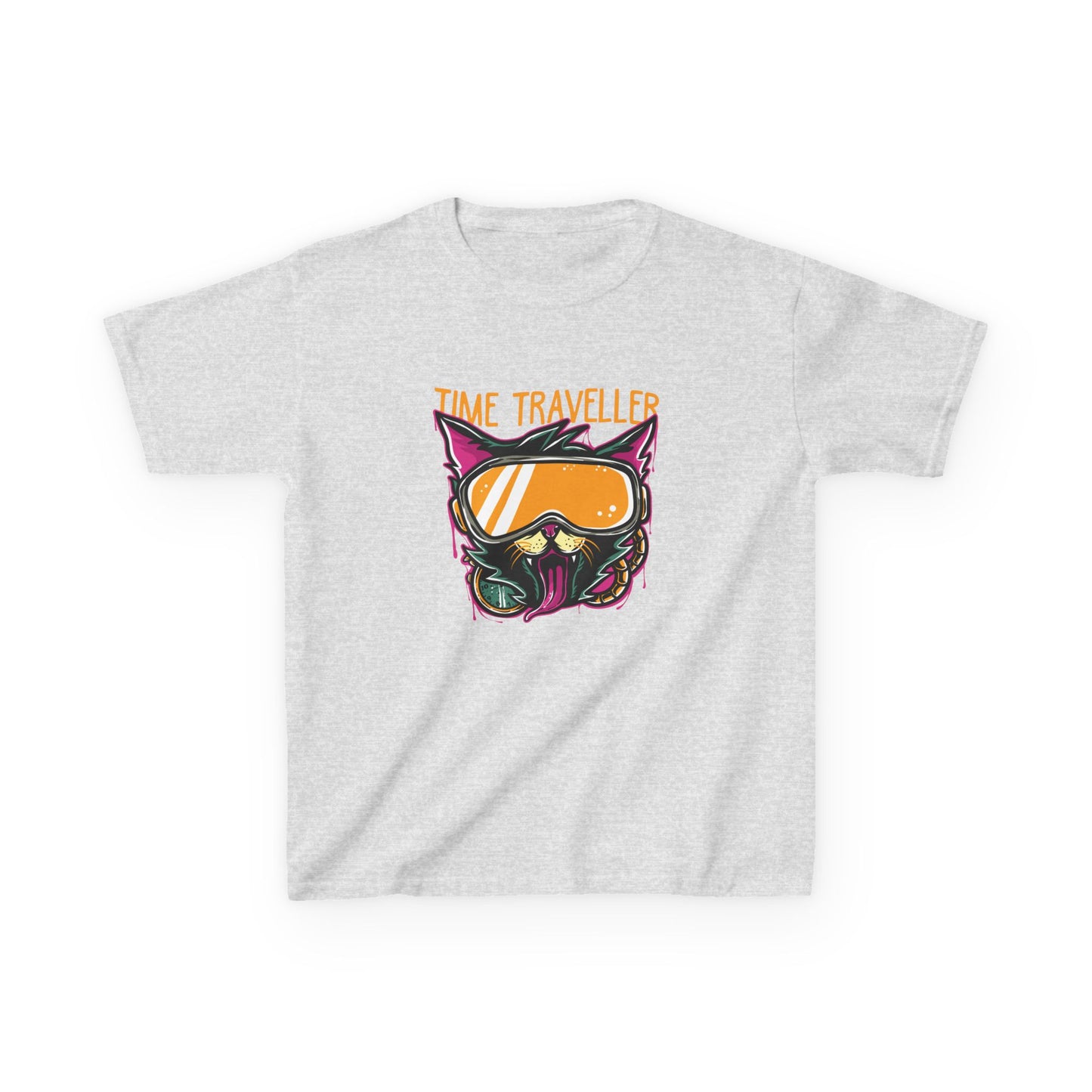 Kids Time Traveller Tee - Fun Cotton T-Shirt for Future Explorers