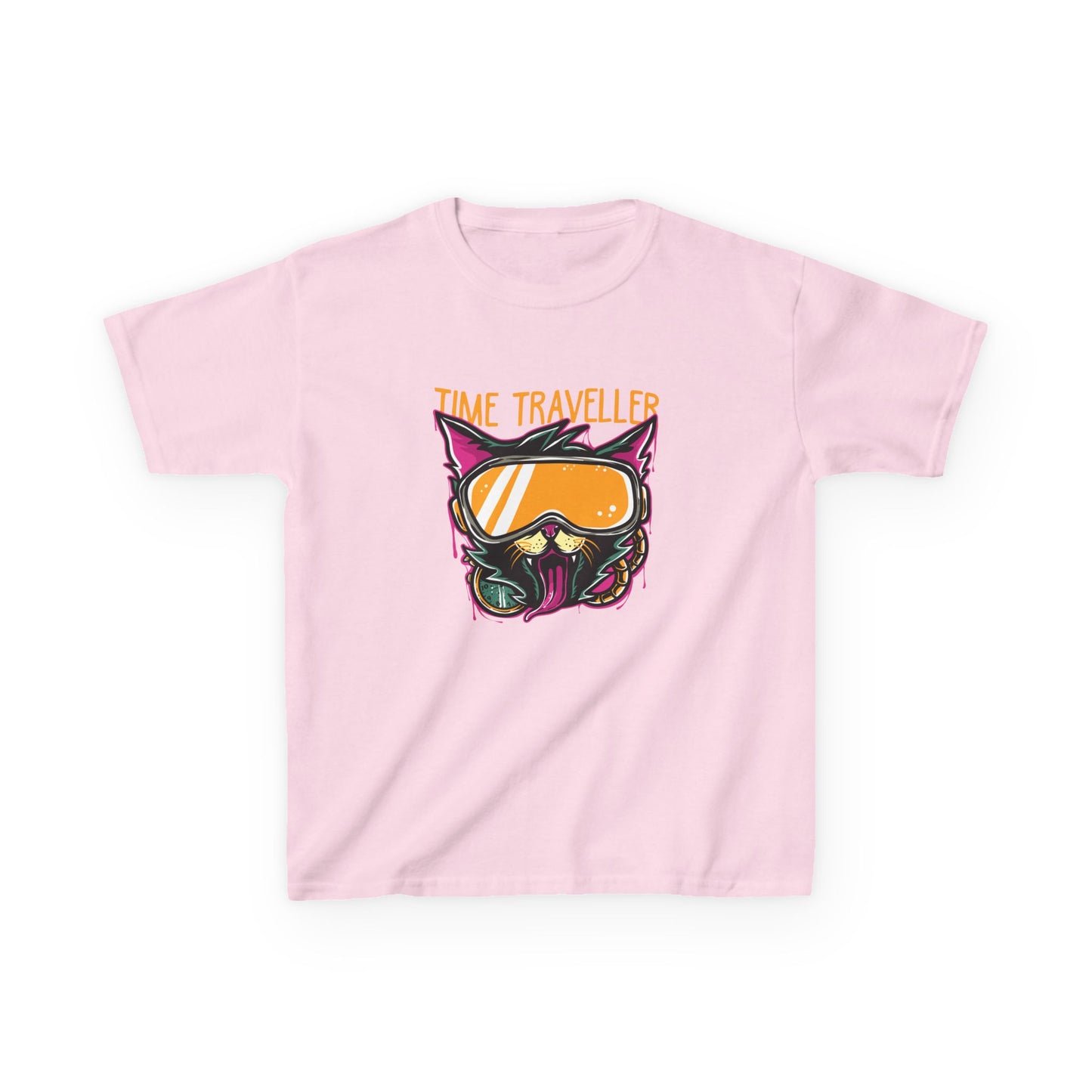 Kids Time Traveller Tee - Fun Cotton T-Shirt for Future Explorers