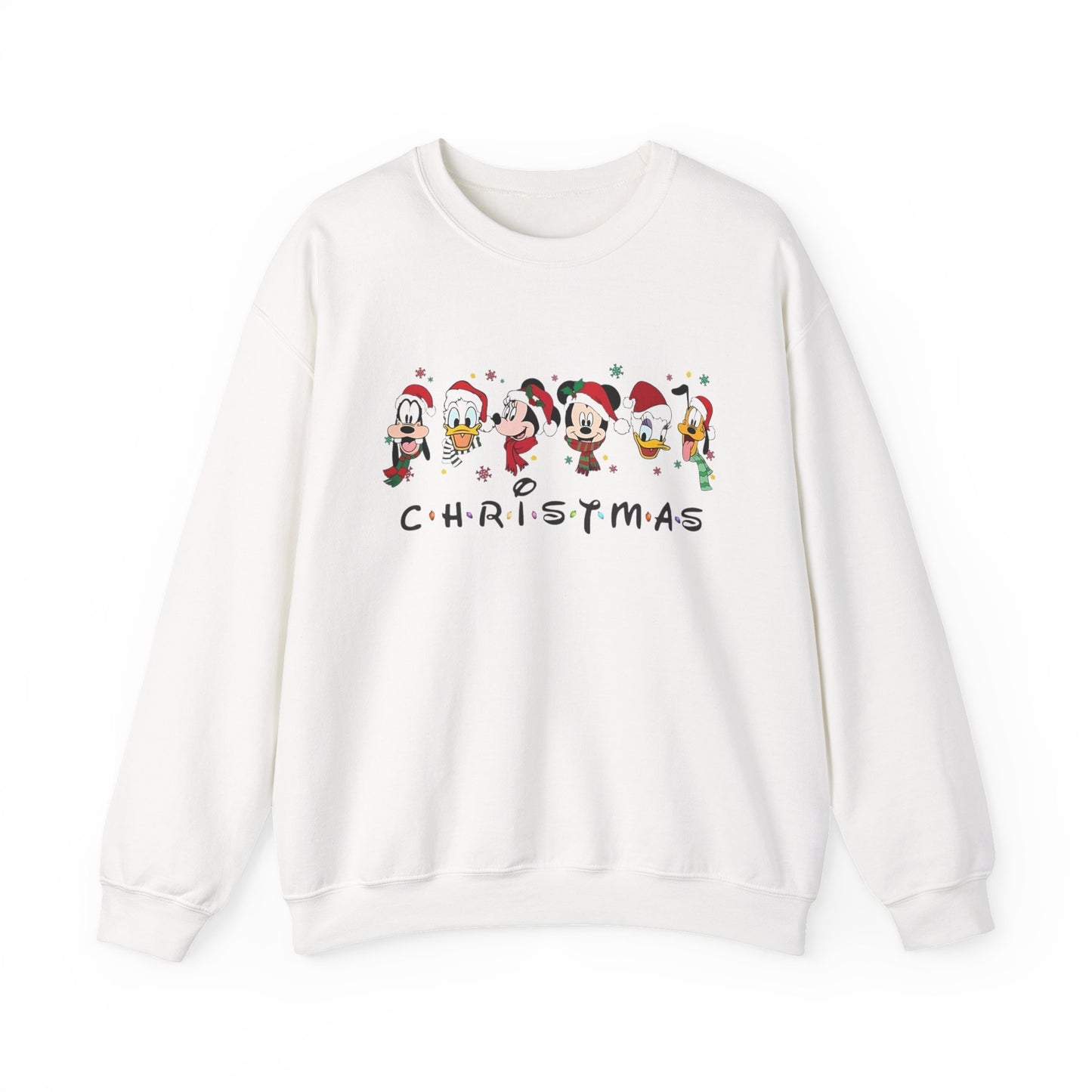 Christmas Character Crewneck Sweatshirt, Holiday Apparel, Sweatshirt, Gift for Him or Her, Winter Fashion