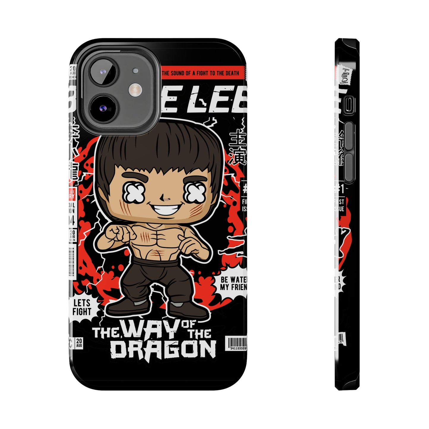Bruce Lee Tough Phone Case - Way of the Dragon Design