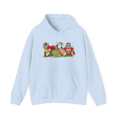 Grinch-Inspired  Hoodie, Cozy Winter Sweatshirt, Funny Holiday Apparel, Perfect for Christmas, Gift for Friends & Family