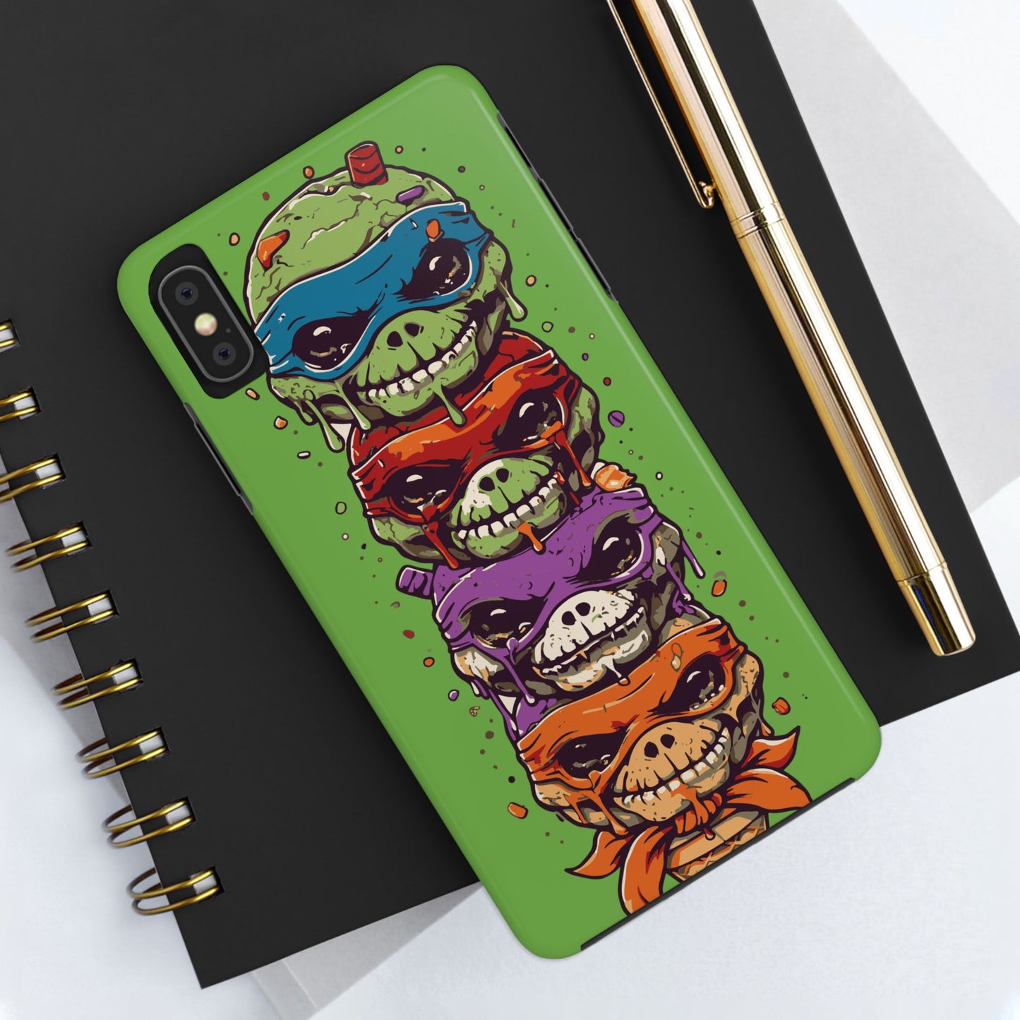Cool Skulls Phone Case - Tough Protection for Animators & Nerds