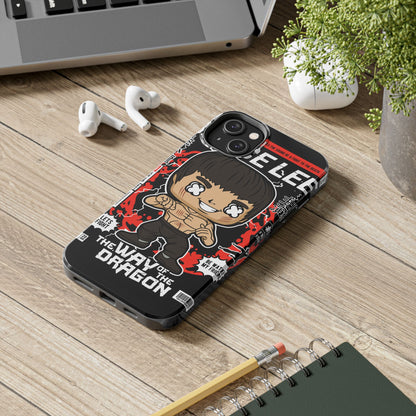 Bruce Lee Tough Phone Case - Way of the Dragon Design