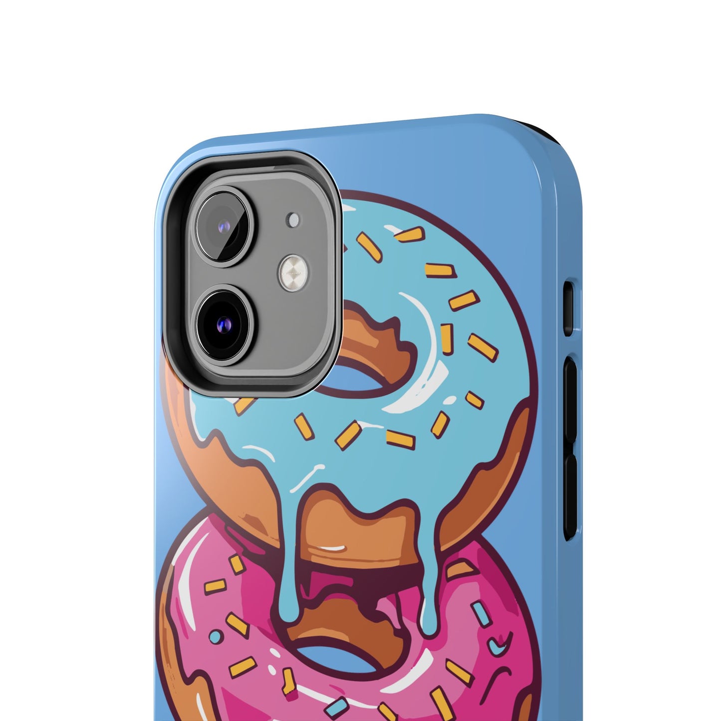 Whimsical Donut Tough Phone Case - Fun & Colorful Protection