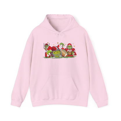 Grinch-Inspired  Hoodie, Cozy Winter Sweatshirt, Funny Holiday Apparel, Perfect for Christmas, Gift for Friends & Family