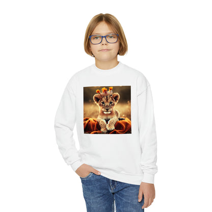 Youth king lion long sleeve t-shirt