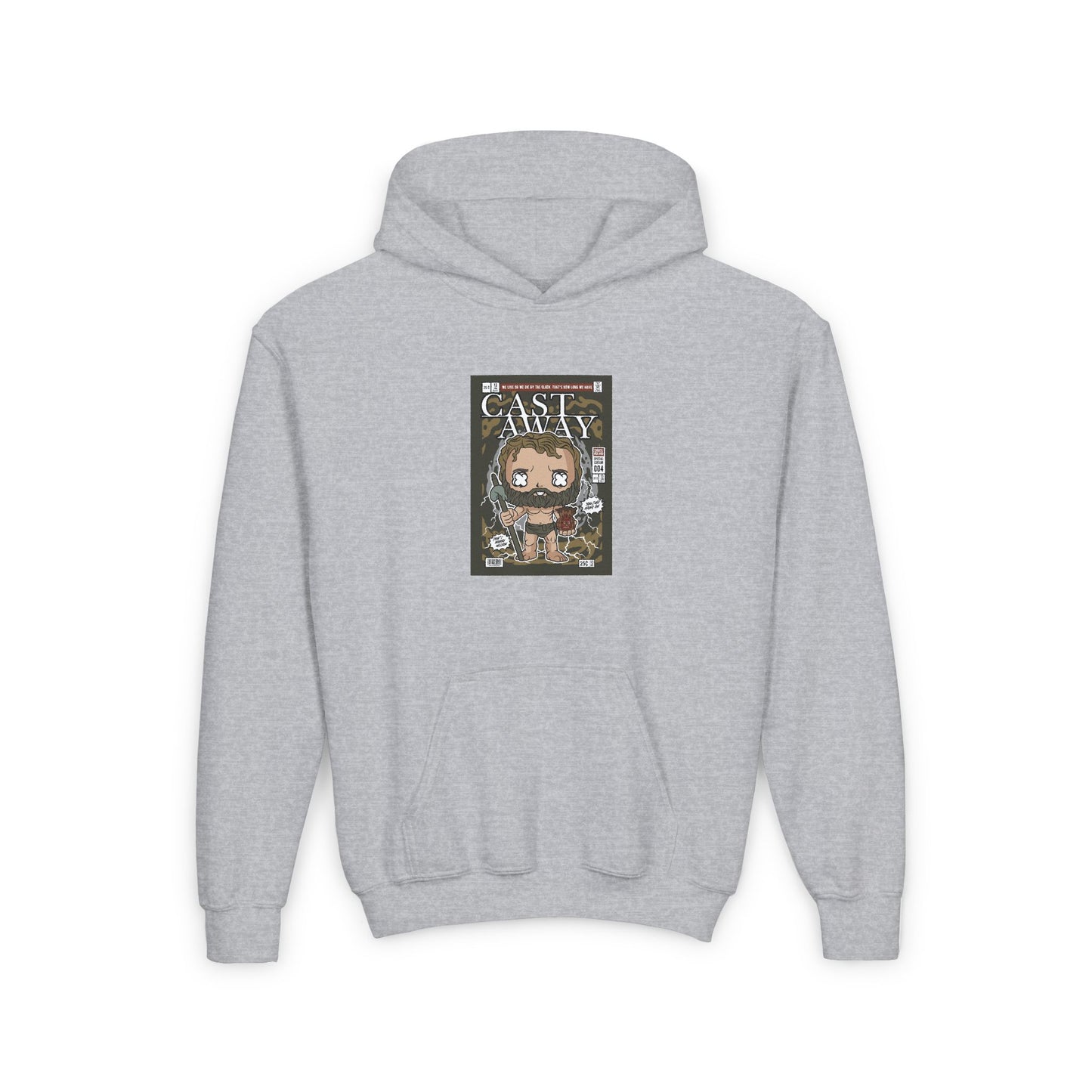 Cast Away Youth Hoodie - Adventure Inspired Sweatshirt for Kids