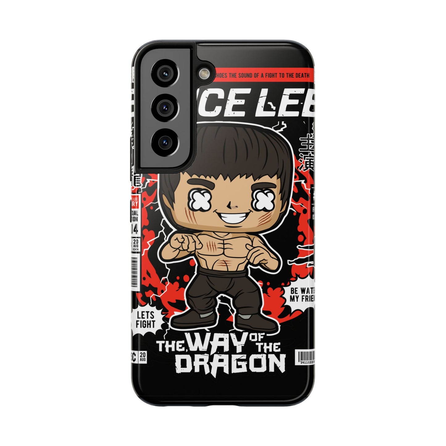 Bruce Lee Tough Phone Case - Way of the Dragon Design