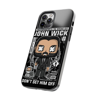 John Wick Tough Phone Case - Don't Set Him Off - Perfect for Action Movie Fans