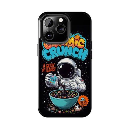 Cosmic Crunch Tough Phone Case - Galactic Vibes for Space Lovers