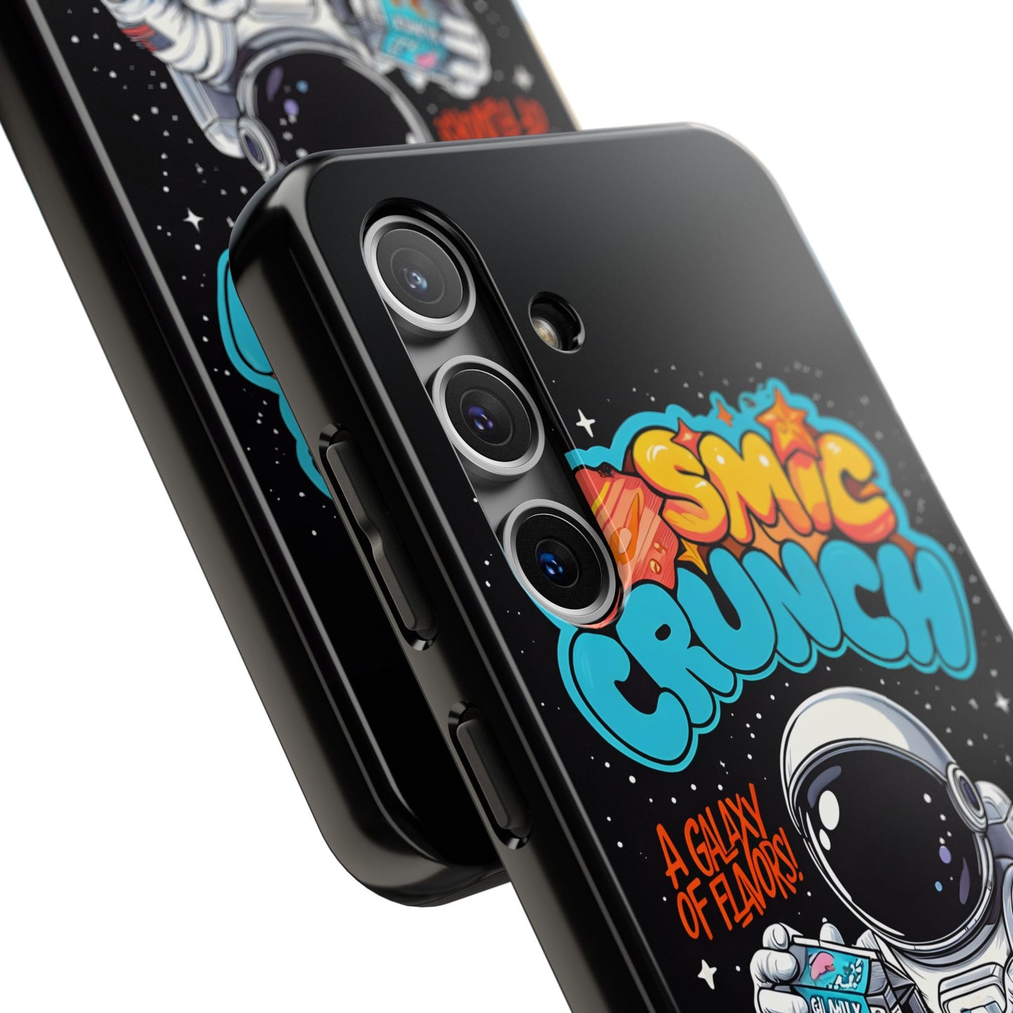 Cosmic Crunch Tough Phone Case - Galactic Vibes for Space Lovers