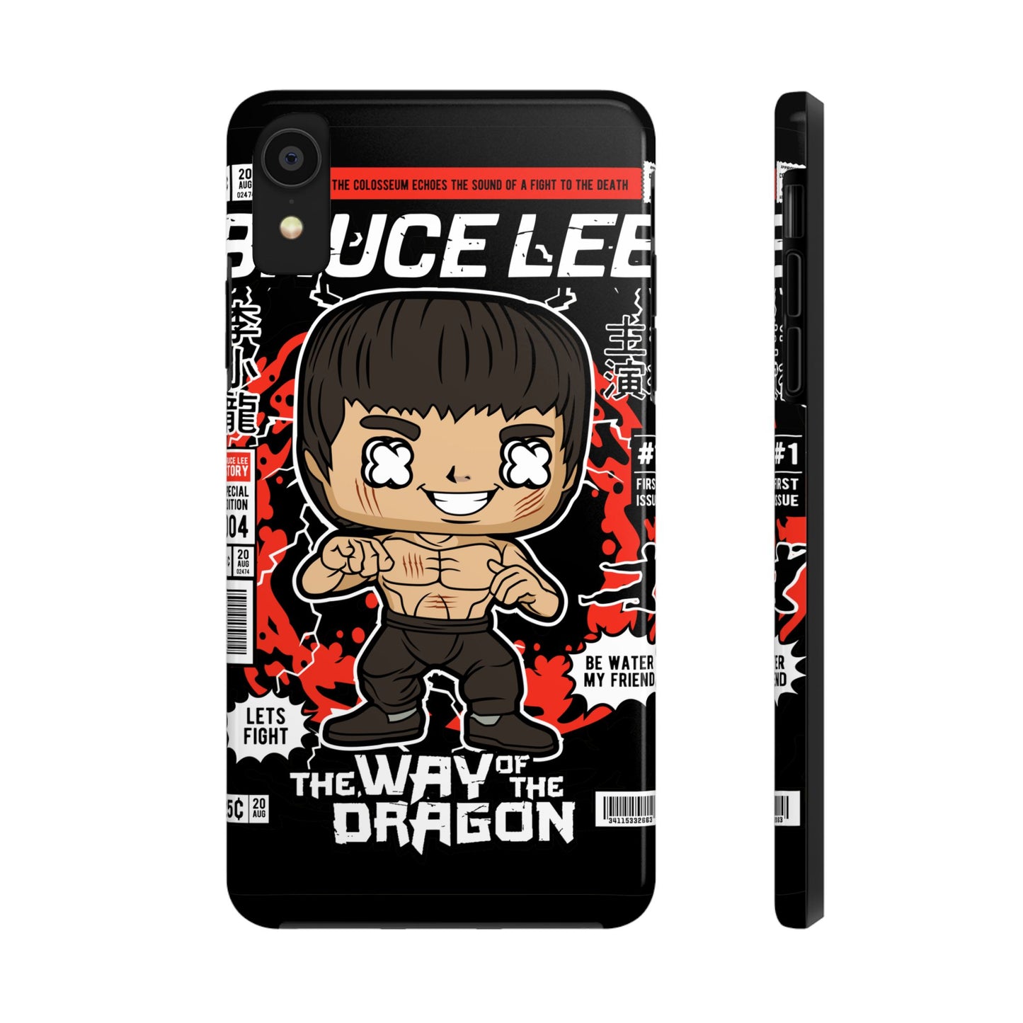 Bruce Lee Tough Phone Case - Way of the Dragon Design