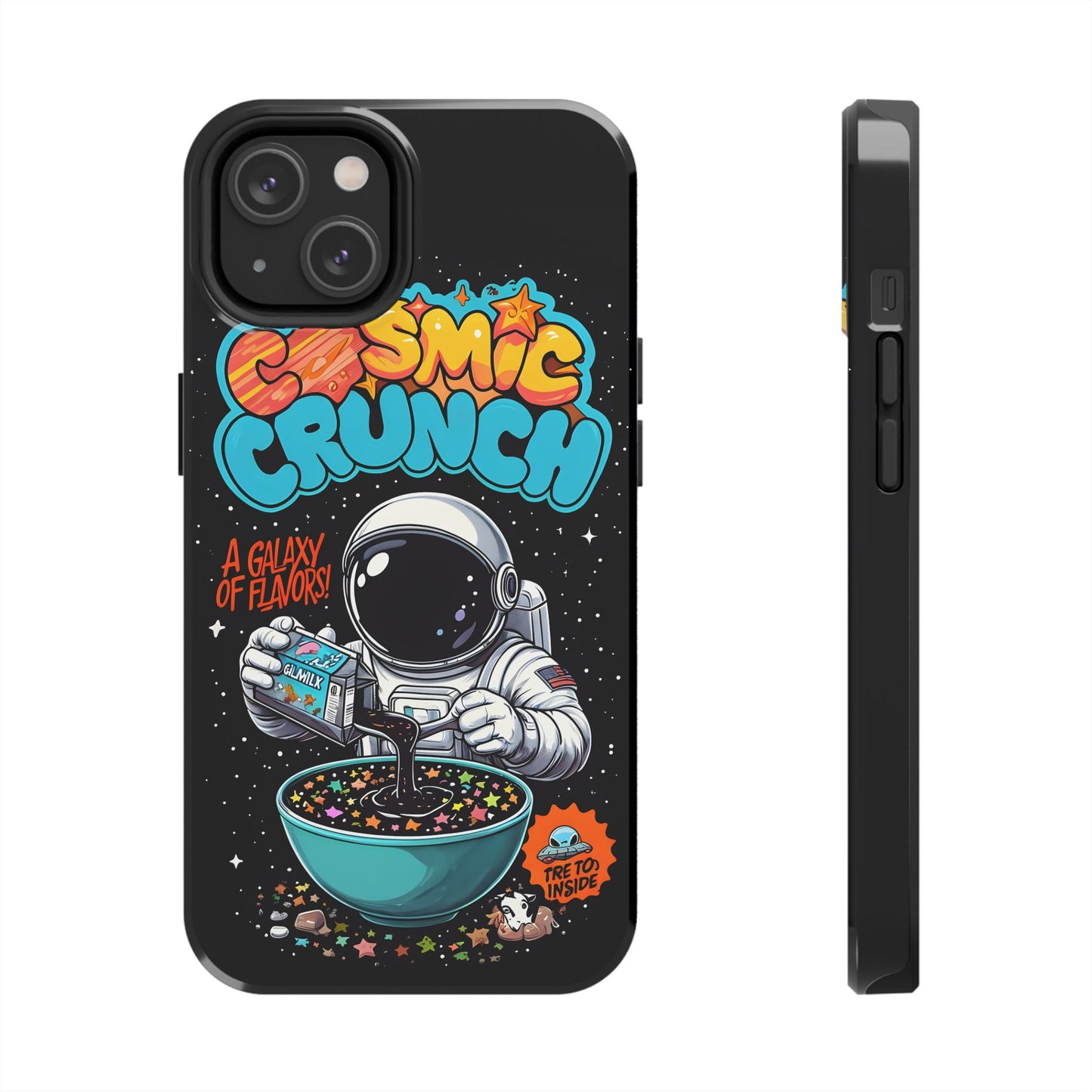 Cosmic Crunch Tough Phone Case - Galactic Vibes for Space Lovers