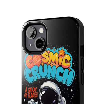 Cosmic Crunch Tough Phone Case - Galactic Vibes for Space Lovers