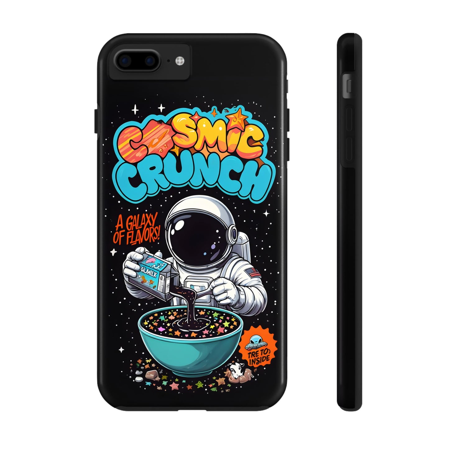 Cosmic Crunch Tough Phone Case - Galactic Vibes for Space Lovers