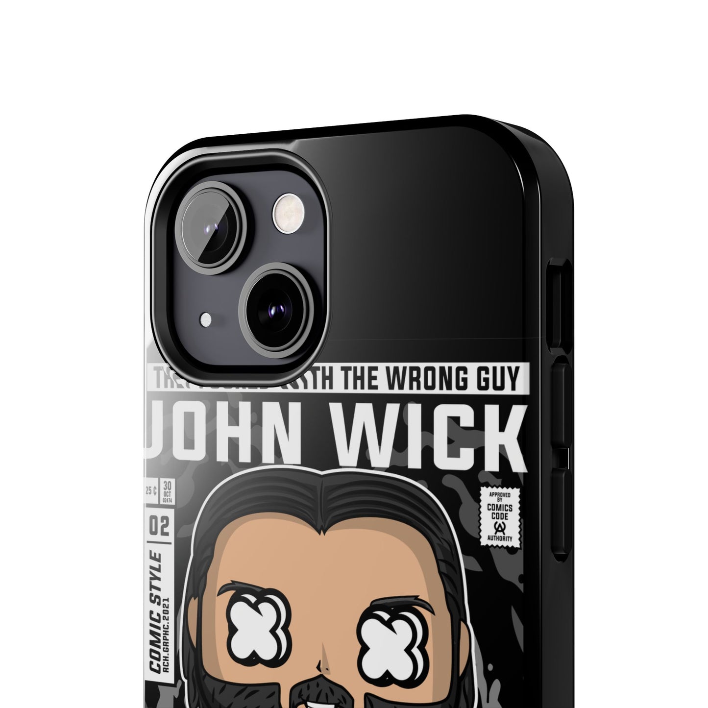 John Wick Tough Phone Case - Don't Set Him Off - Perfect for Action Movie Fans