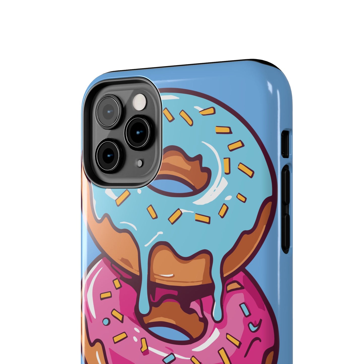 Whimsical Donut Tough Phone Case - Fun & Colorful Protection