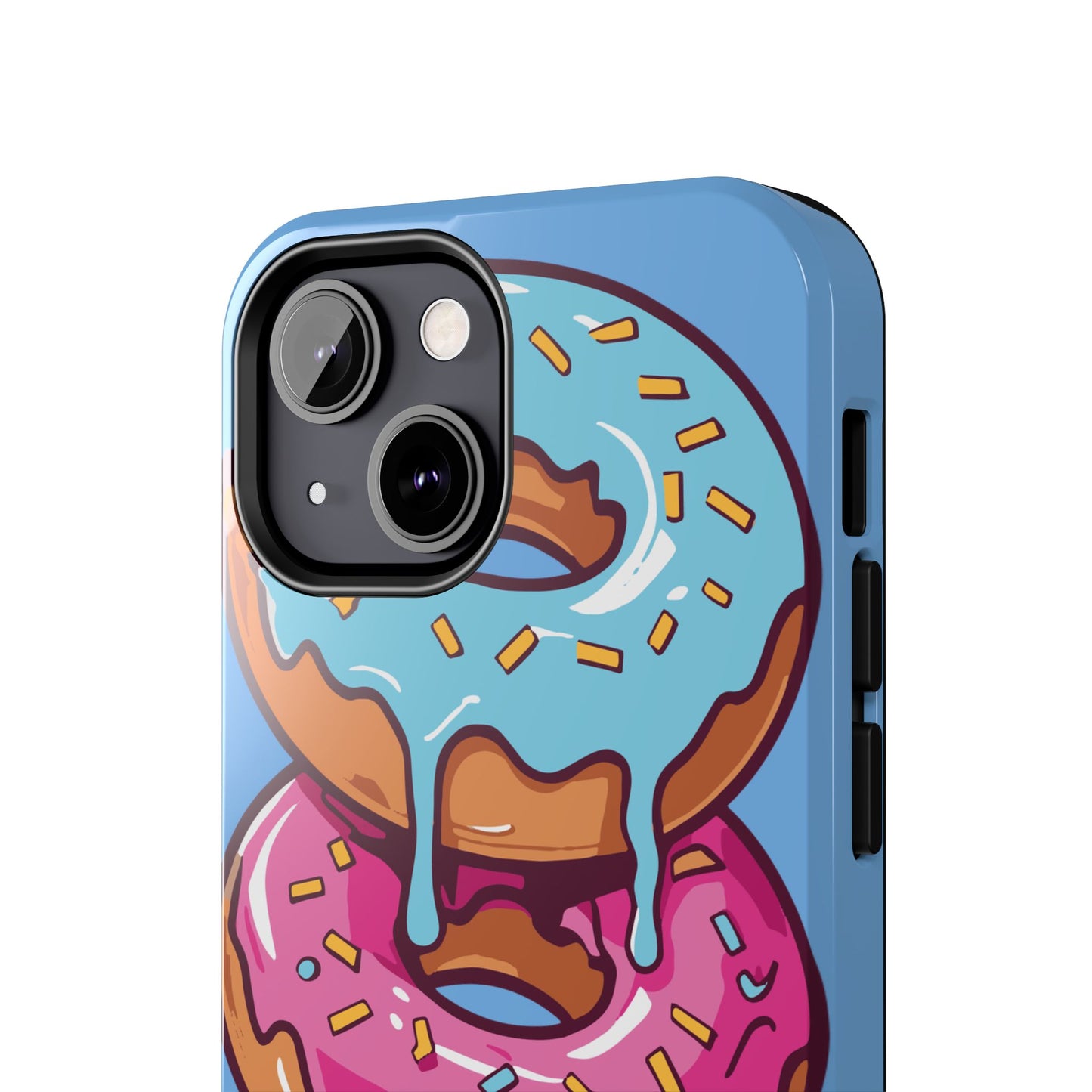 Whimsical Donut Tough Phone Case - Fun & Colorful Protection