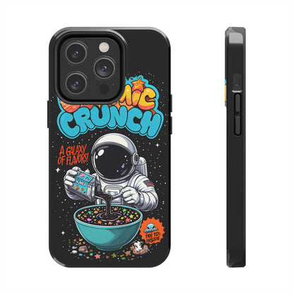 Cosmic Crunch Tough Phone Case - Galactic Vibes for Space Lovers