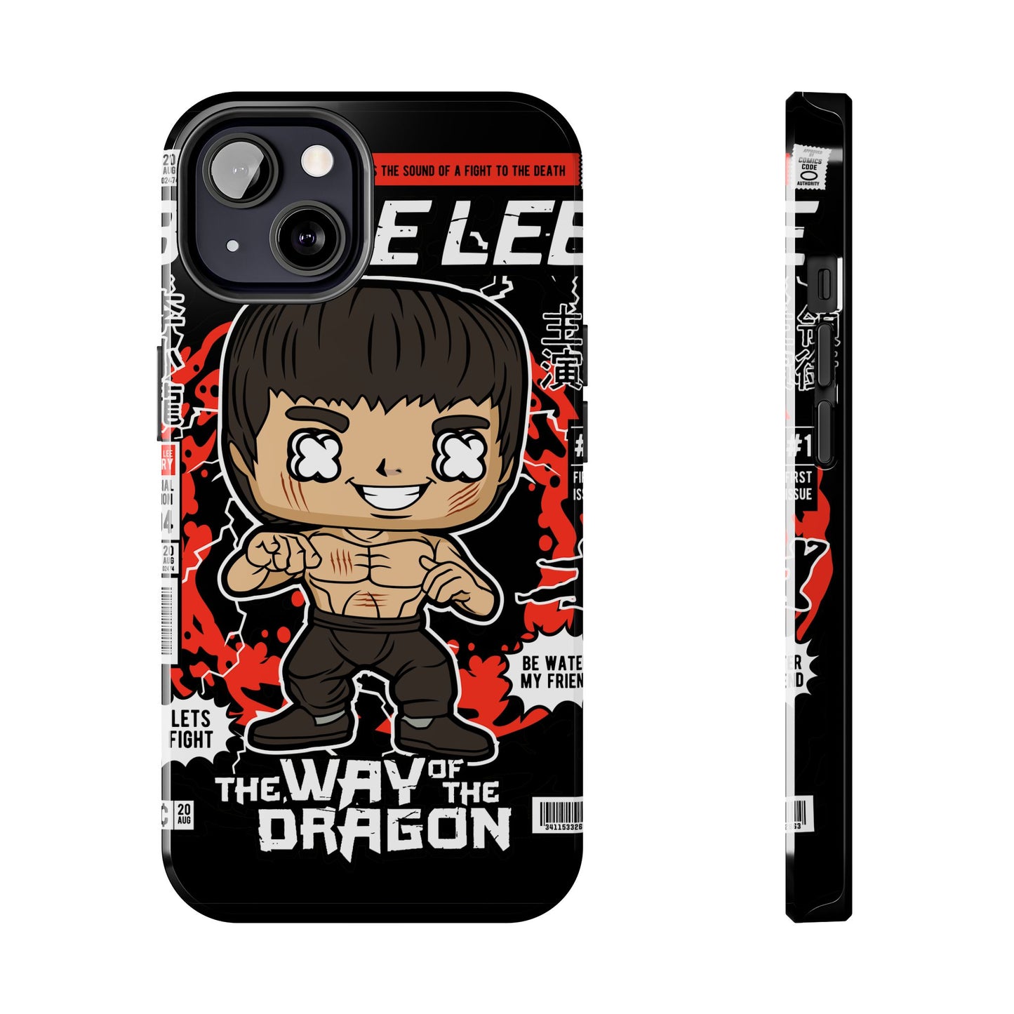 Bruce Lee Tough Phone Case - Way of the Dragon Design