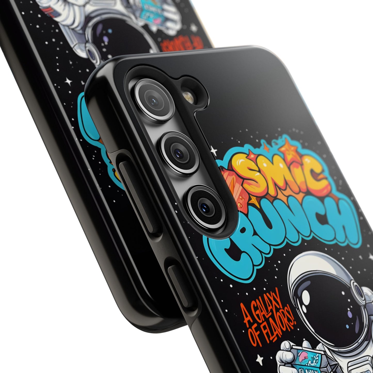 Cosmic Crunch Tough Phone Case - Galactic Vibes for Space Lovers