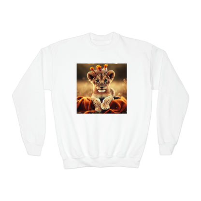 Youth king lion long sleeve t-shirt